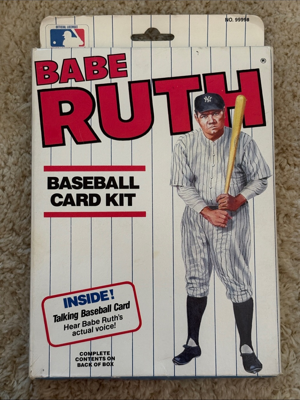 Baseball Card Kit - Babe Ruth